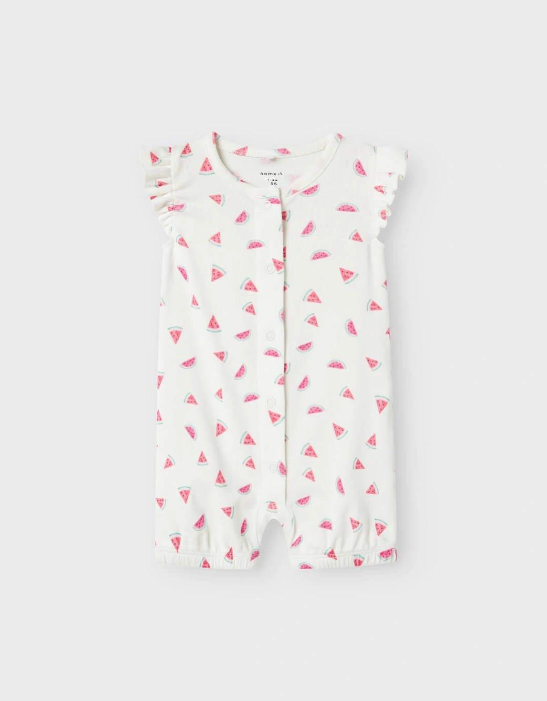 Baby Girl's Jolina Sunsuit Cloud Dancer, 4 of 3