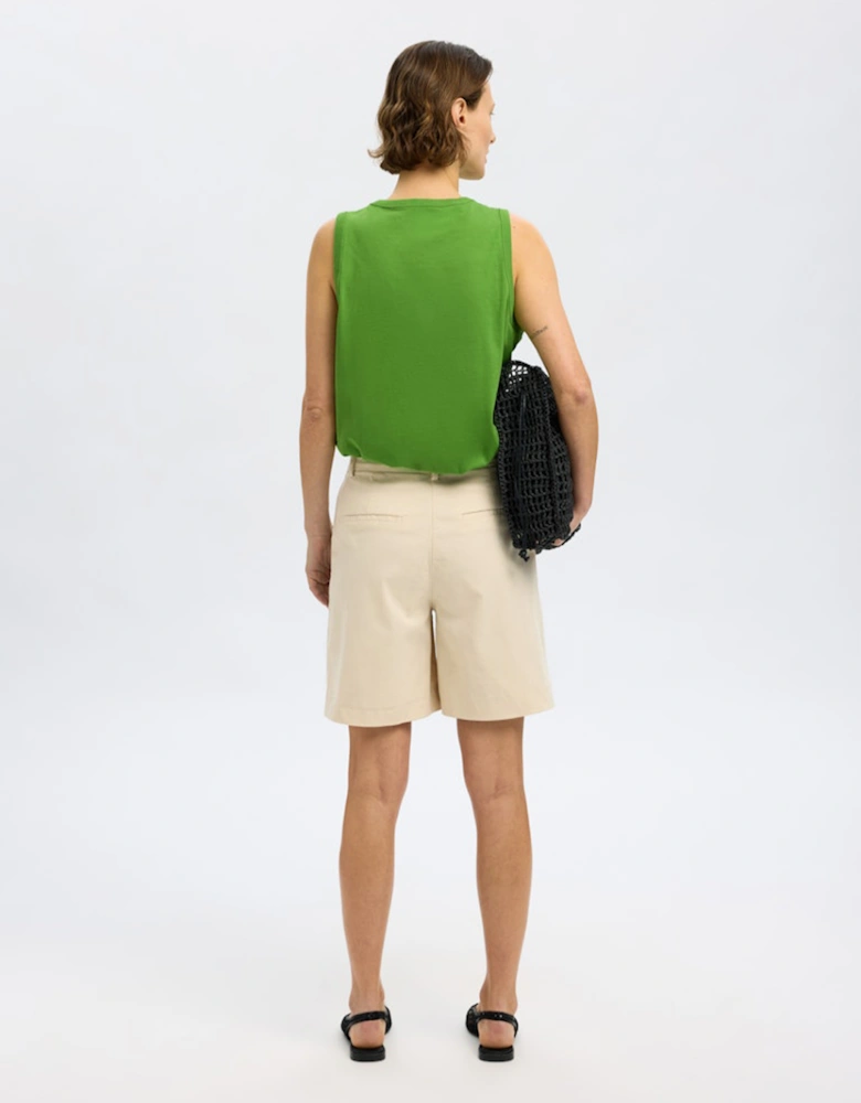 Femme Essential Sleeveless Boxy Tank Top Spindle Tree