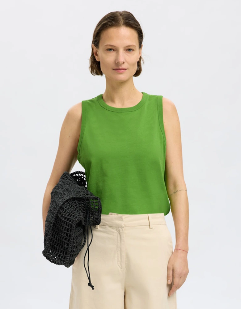 Femme Essential Sleeveless Boxy Tank Top Spindle Tree