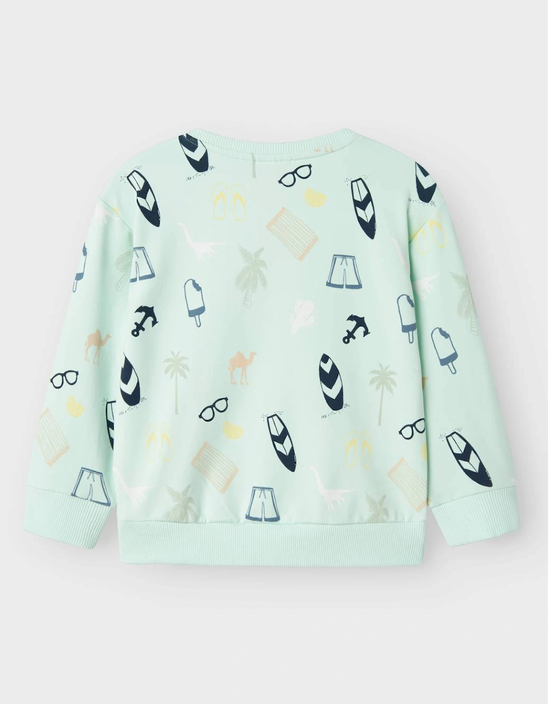 Mini Boy's Jerome Sweatshirt Honeydew