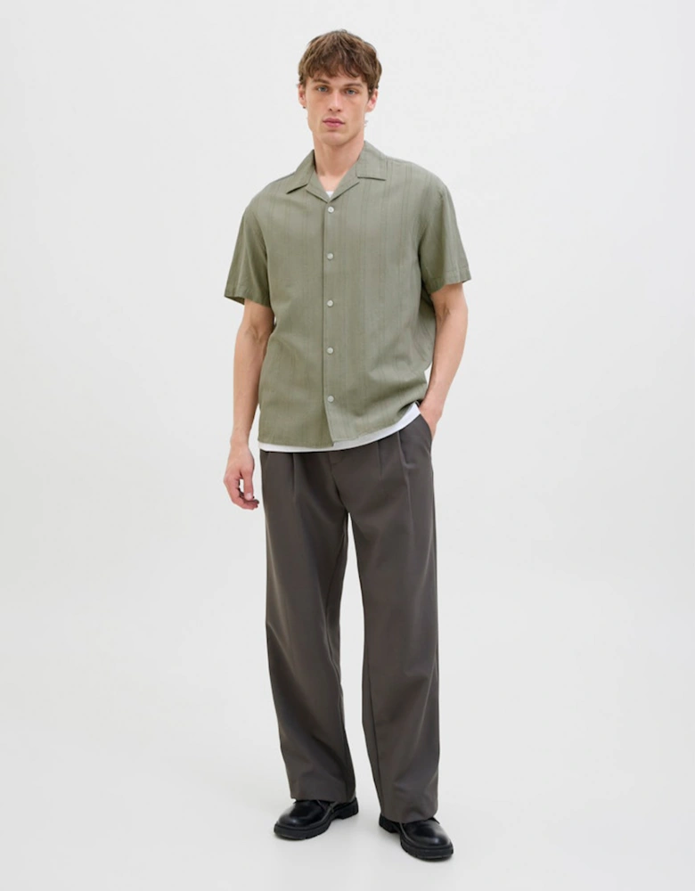 Premium Montana Dobby Resort Short Sleeve Shirt Dried Sage
