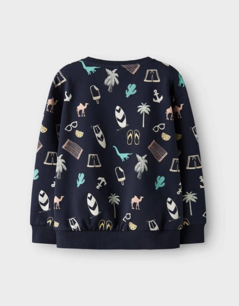 Mini Boy's Jerome Sweatshirt Navy Blazer