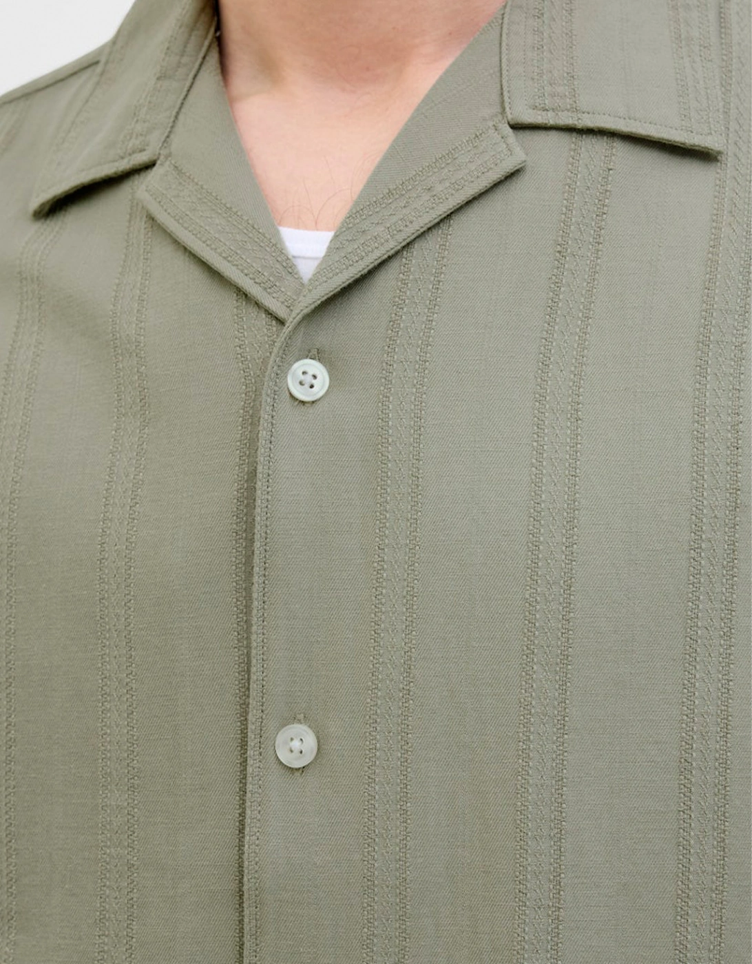 Premium Montana Dobby Resort Short Sleeve Shirt Dried Sage