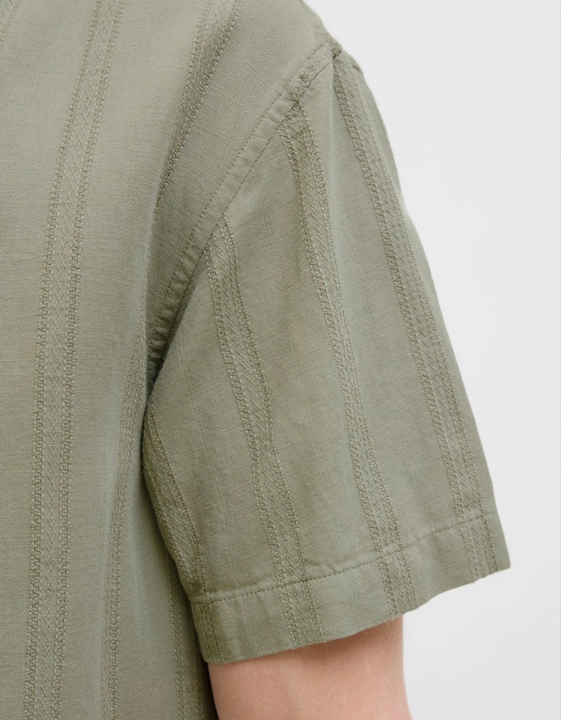 Premium Montana Dobby Resort Short Sleeve Shirt Dried Sage