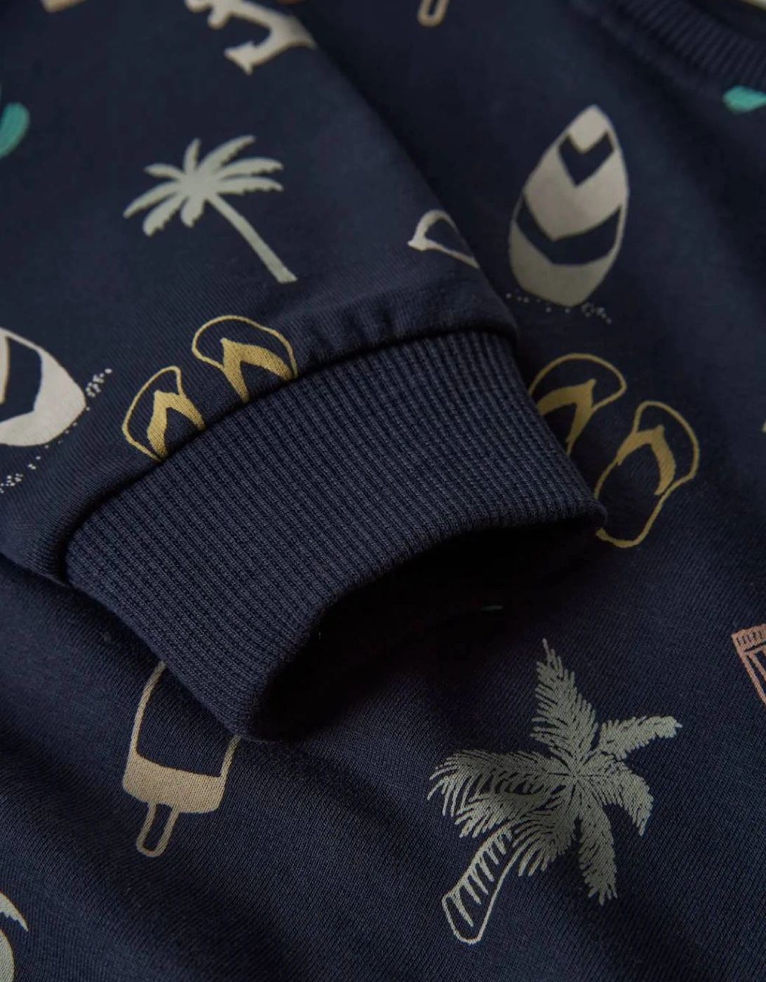 Mini Boy's Jerome Sweatshirt Navy Blazer
