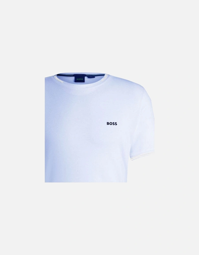 Men's Pale Blue Regular Fit Taul T-shirt.