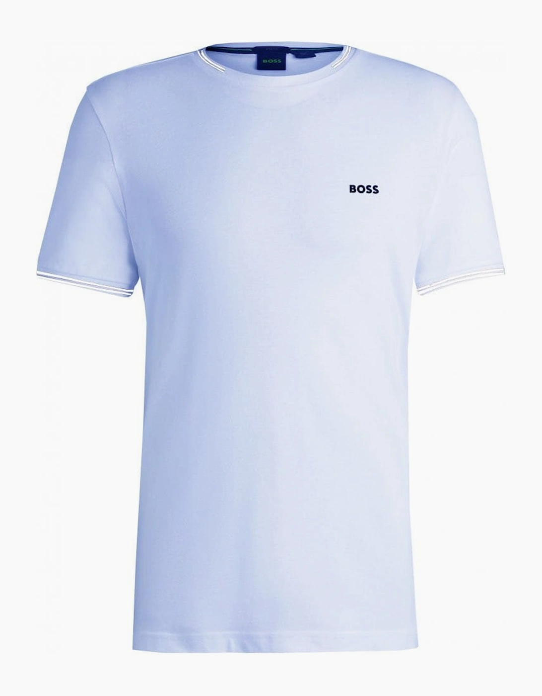 Hugo Boss Men's Blue Pale Regular Fit Taul T-Shirt. - Size: 38