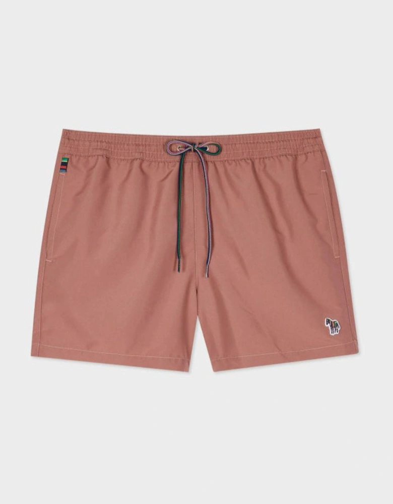 Zebra Swim Shorts, Purple