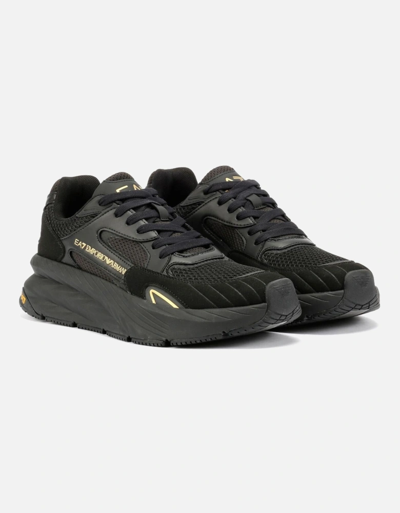 Crusher Sonic Mix Men's Black/Gold Trainers