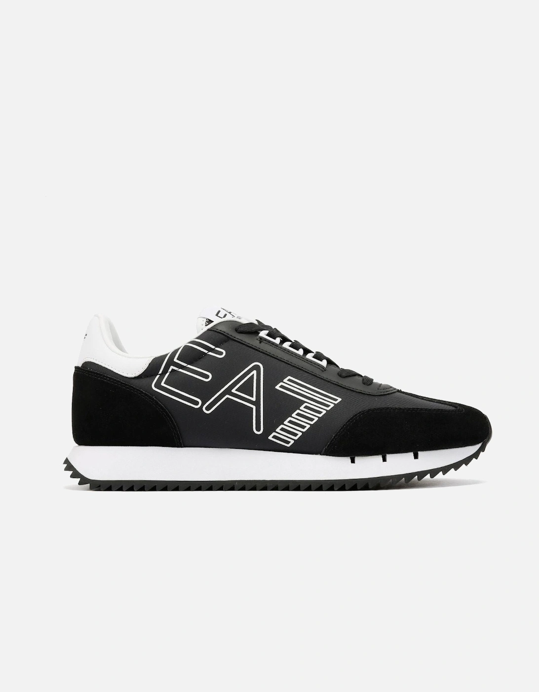 Black & White Vintage Men's Black/White Trainers