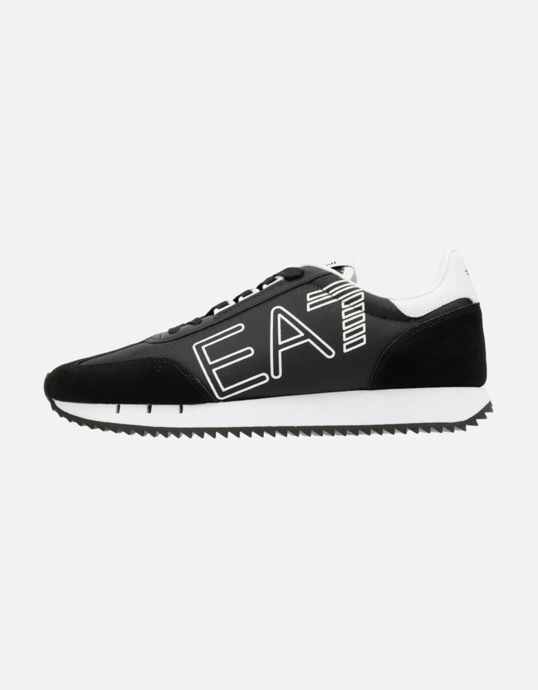 Black & White Vintage Men's Black/White Trainers