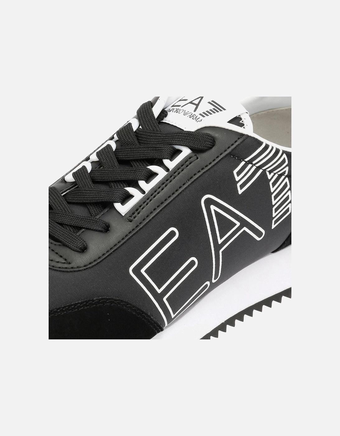 Black & White Vintage Men's Black/White Trainers