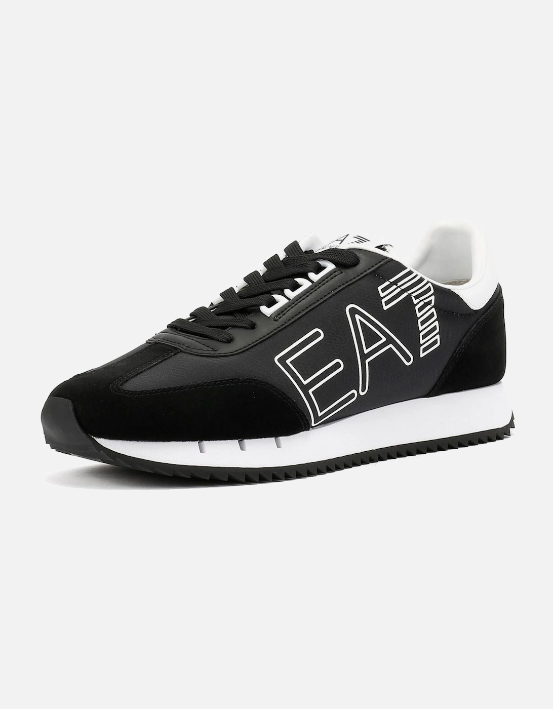Black & White Vintage Men's Black/White Trainers