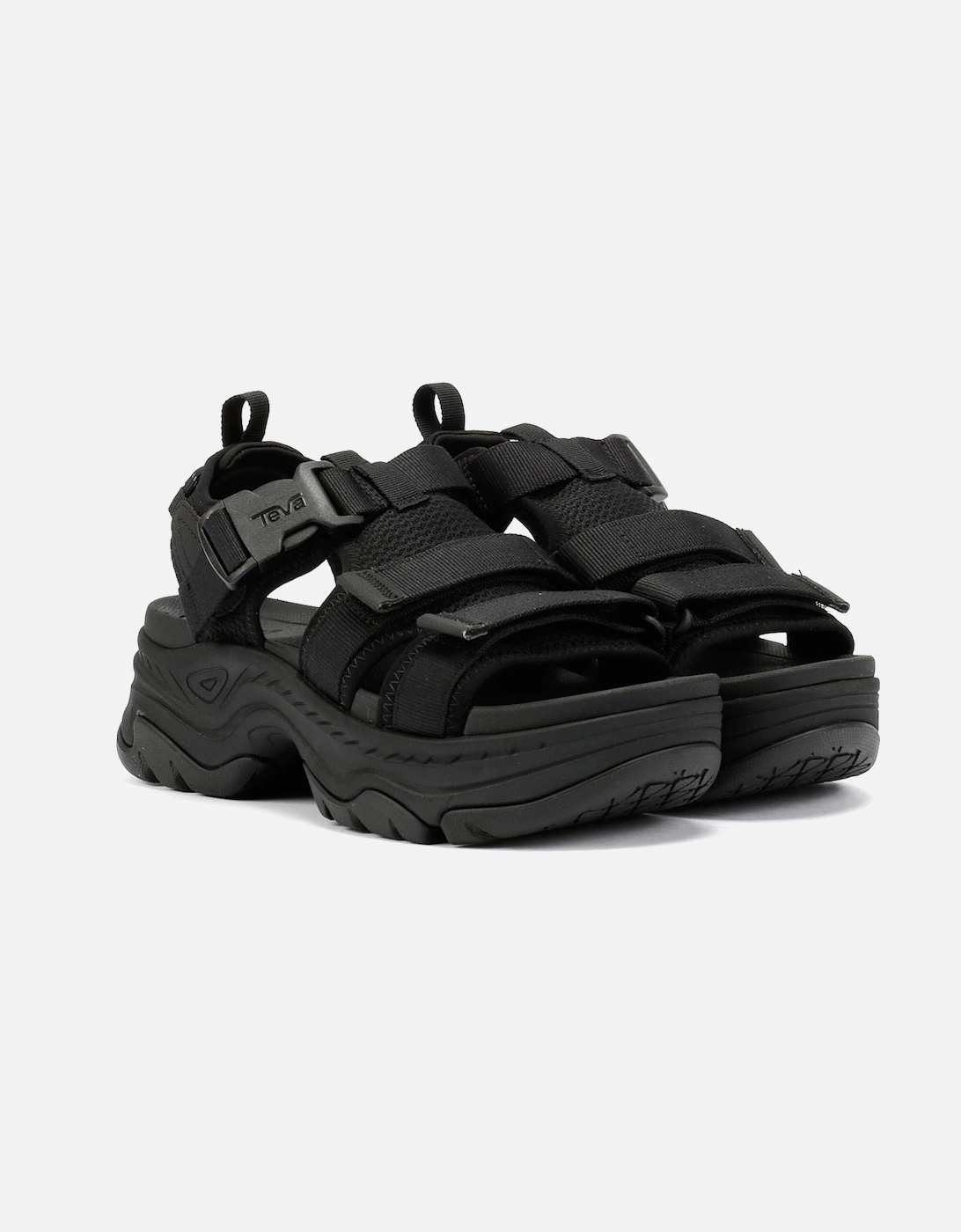 Hurricane Ampsole Gaila Women's Black Sandals, 9 of 8
