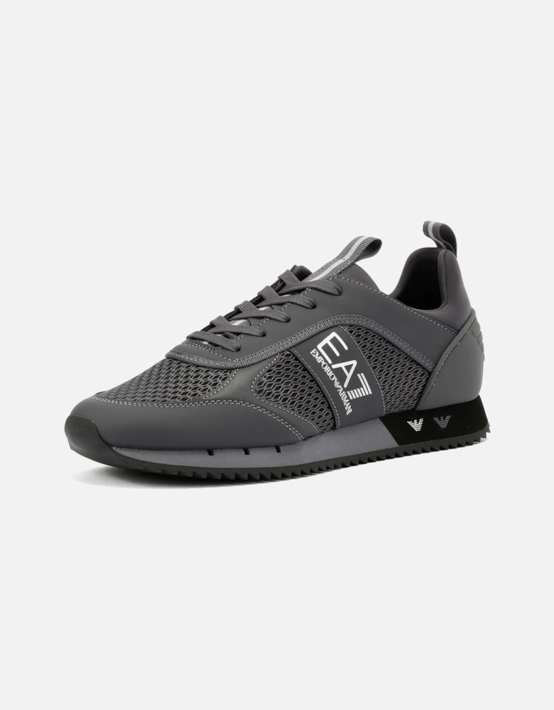XK050 Men's Black/Silver Trainers