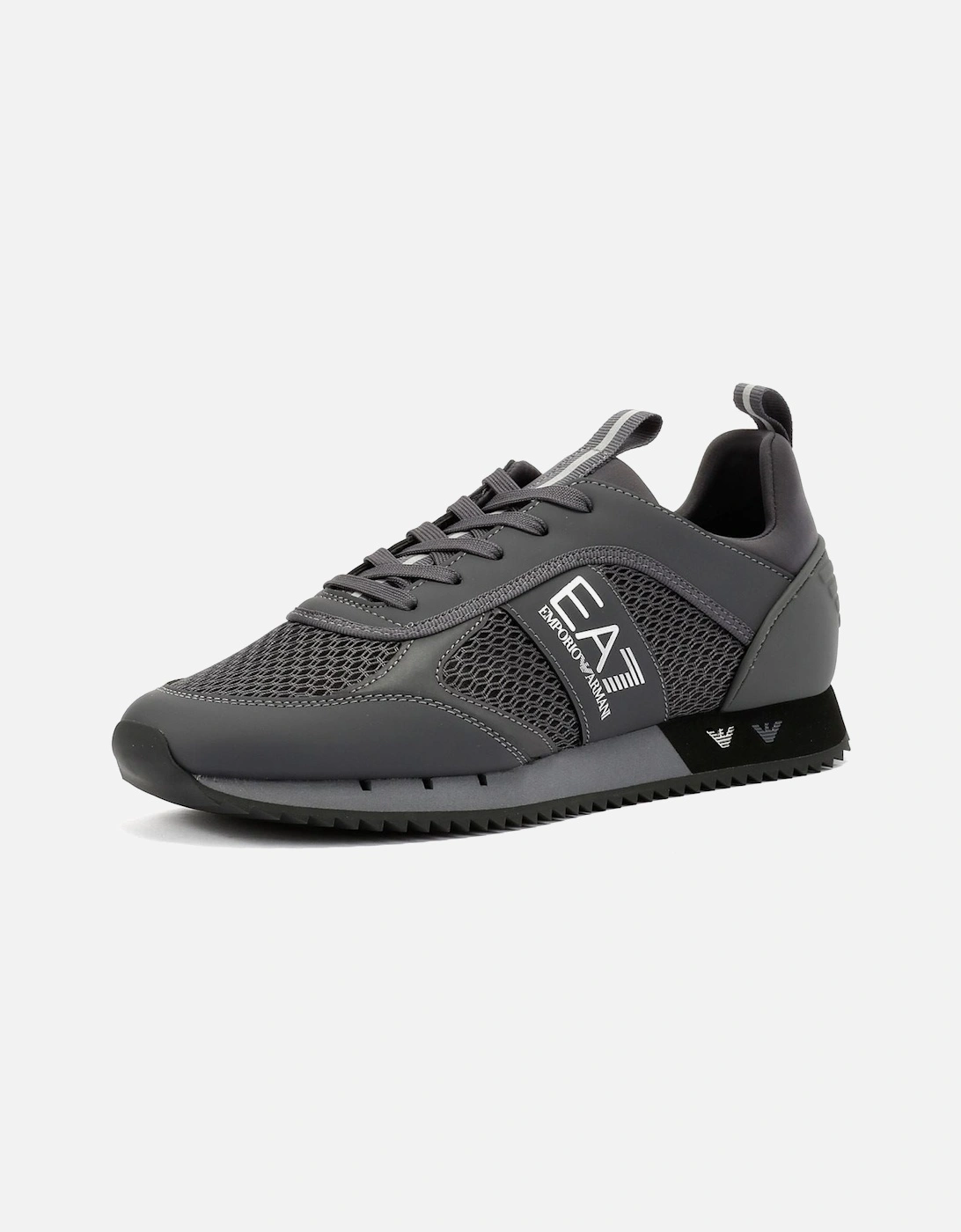 XK050 Men's Black/Silver Trainers