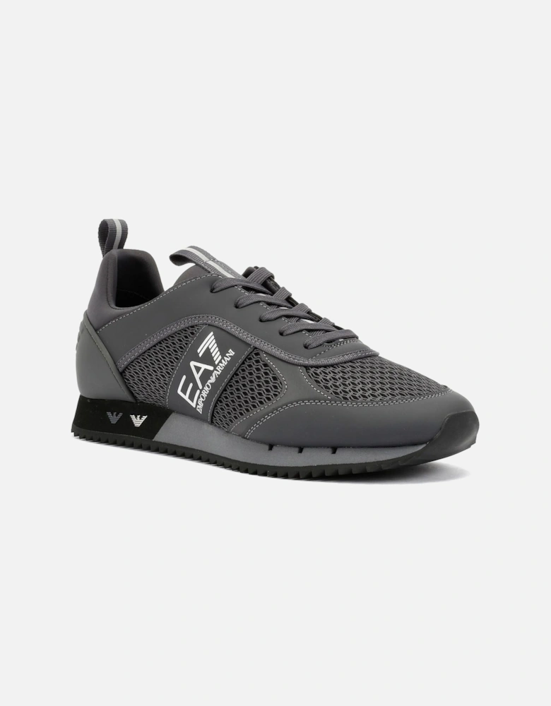 XK050 Men's Black/Silver Trainers