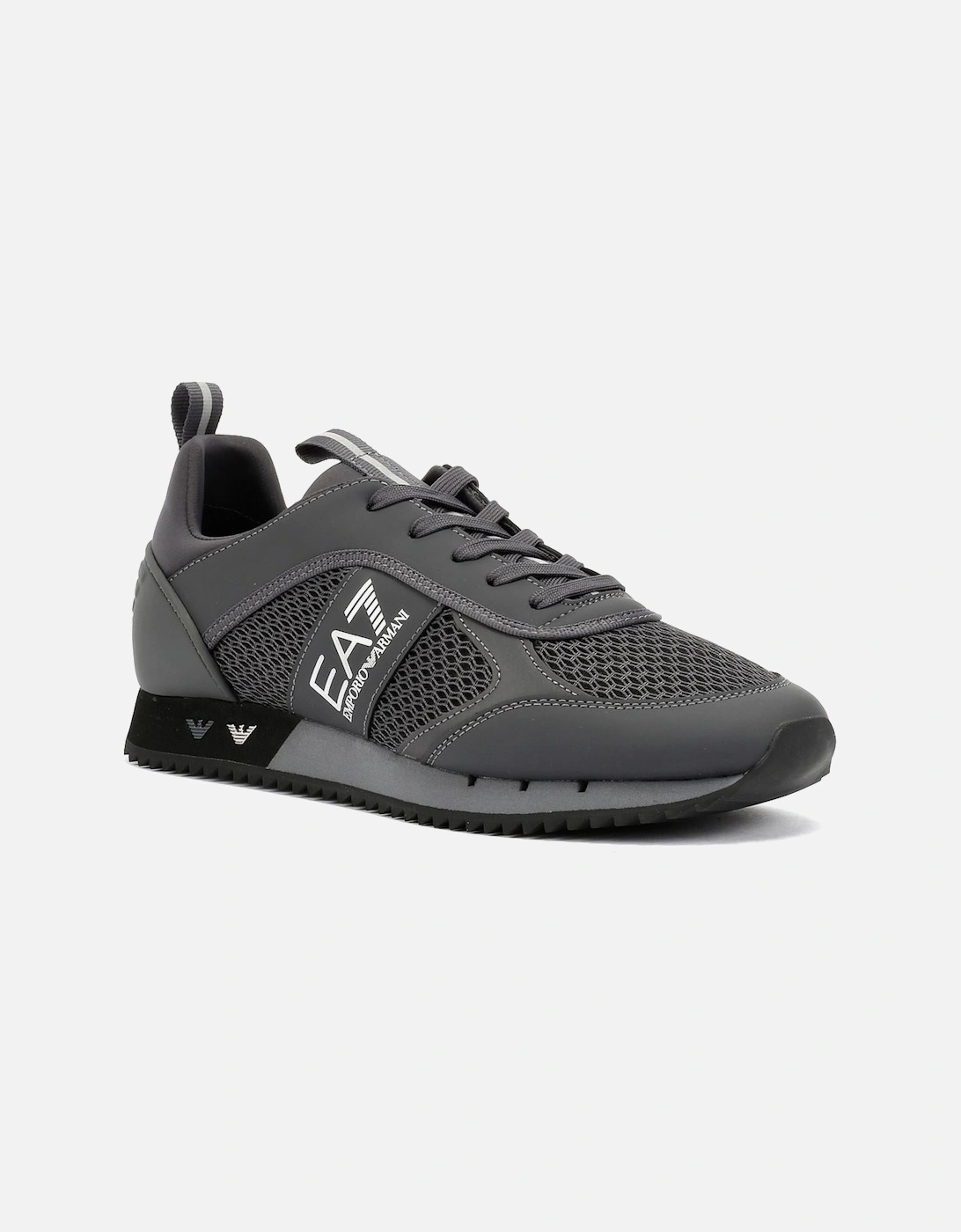 XK050 Men's Black/Silver Trainers