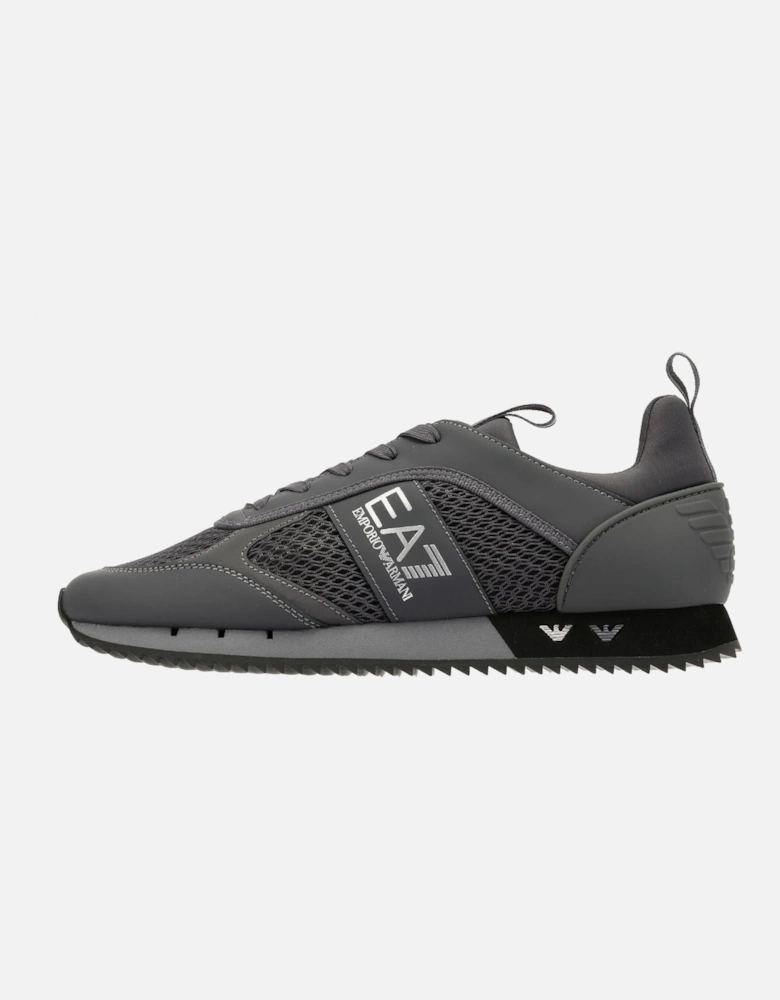 XK050 Men's Black/Silver Trainers
