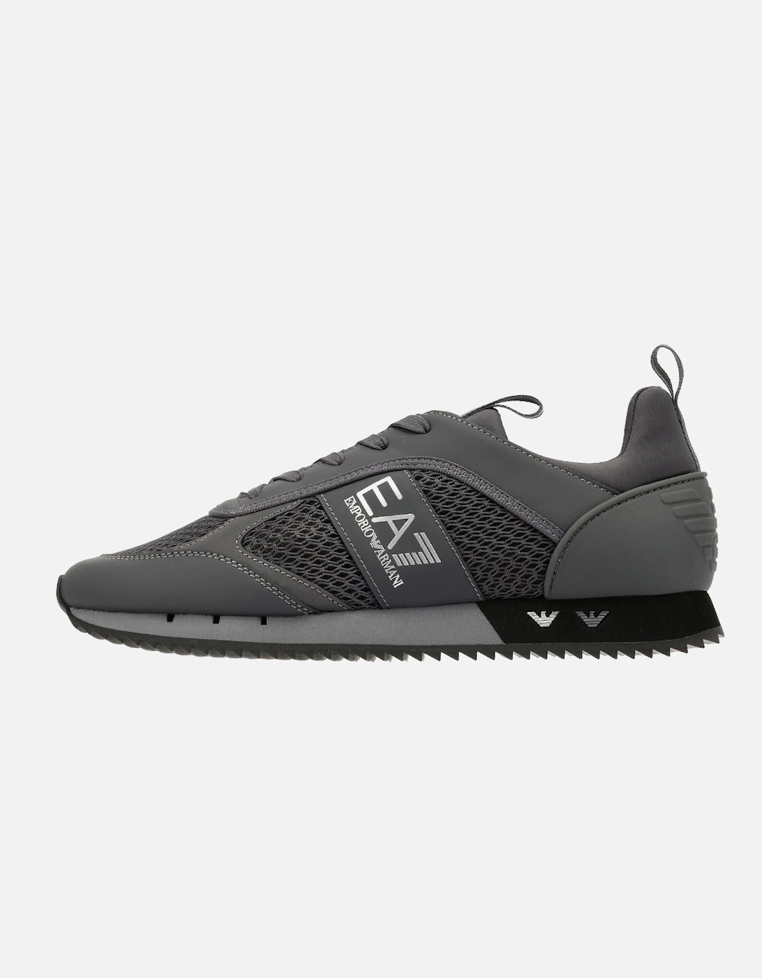 XK050 Men's Black/Silver Trainers