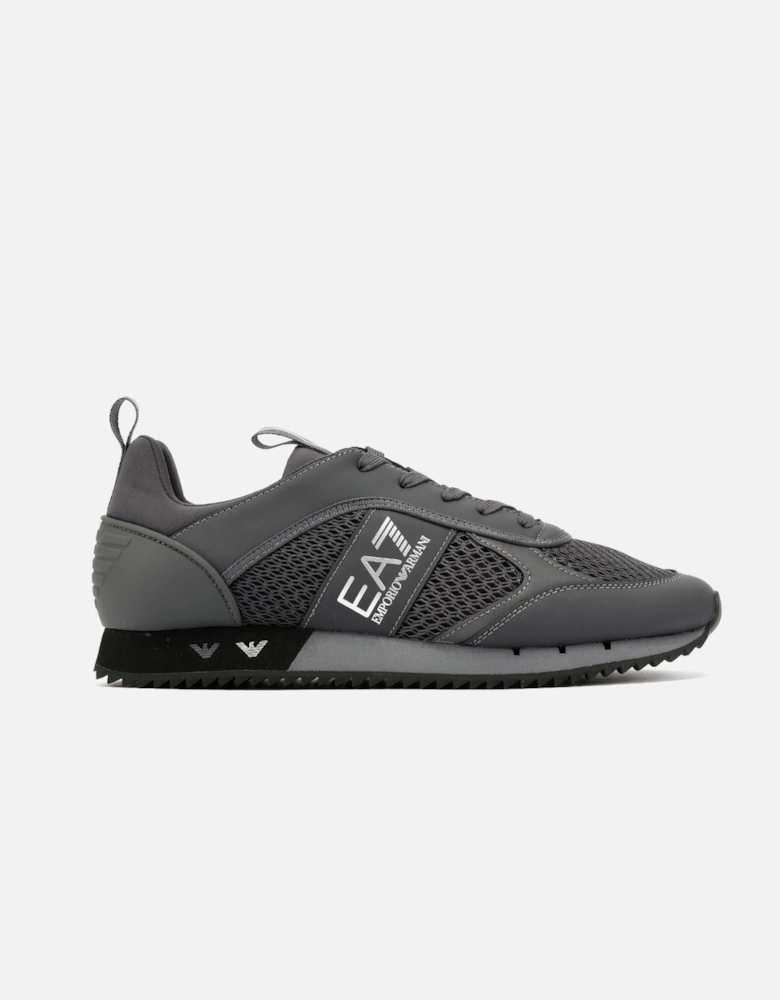 XK050 Men's Black/Silver Trainers