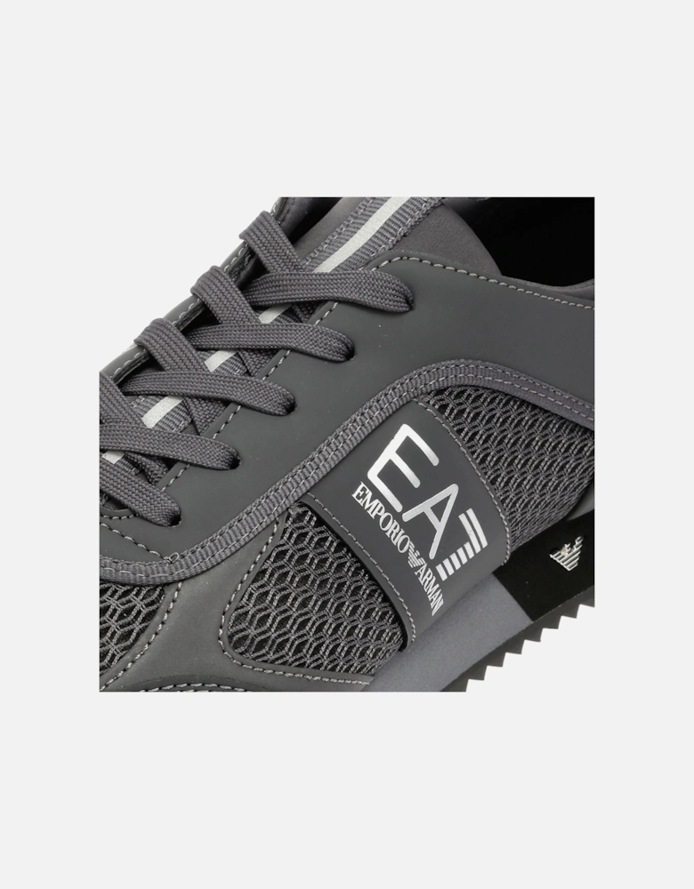XK050 Men's Black/Silver Trainers