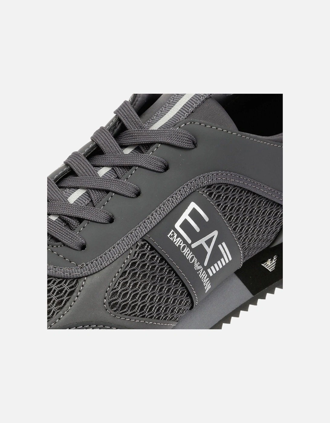 XK050 Men's Black/Silver Trainers