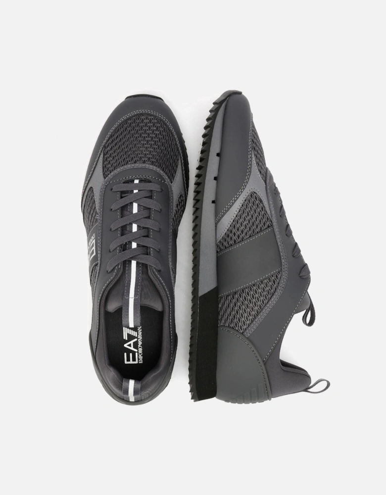 XK050 Men's Black/Silver Trainers