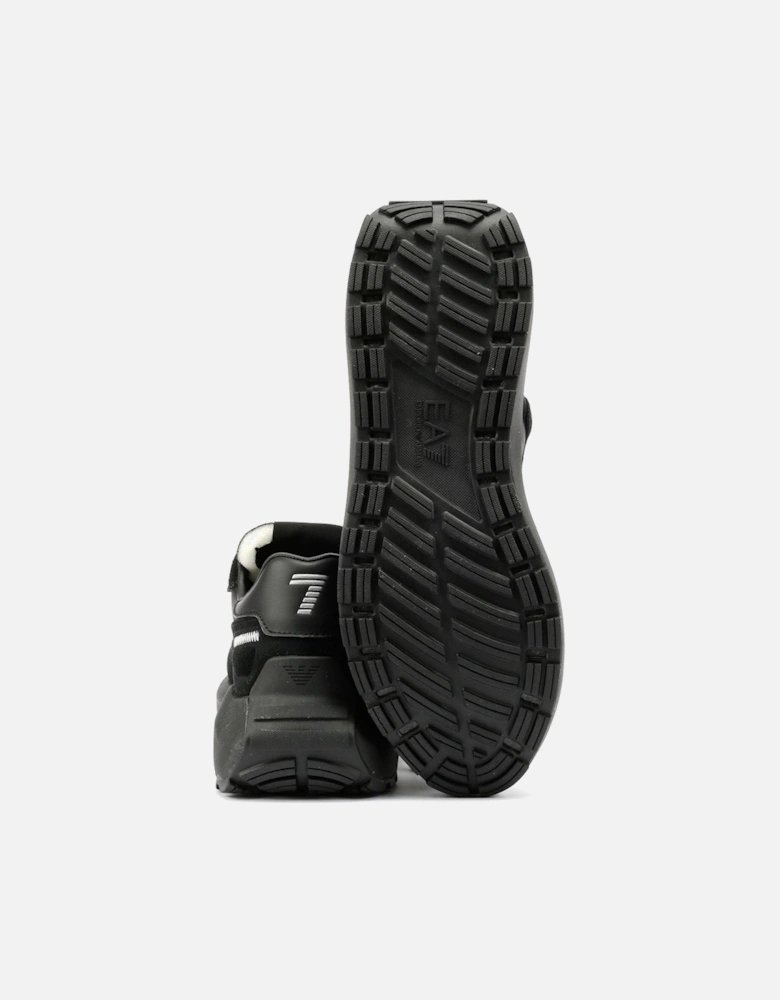Wader Men's Black/White Trainers