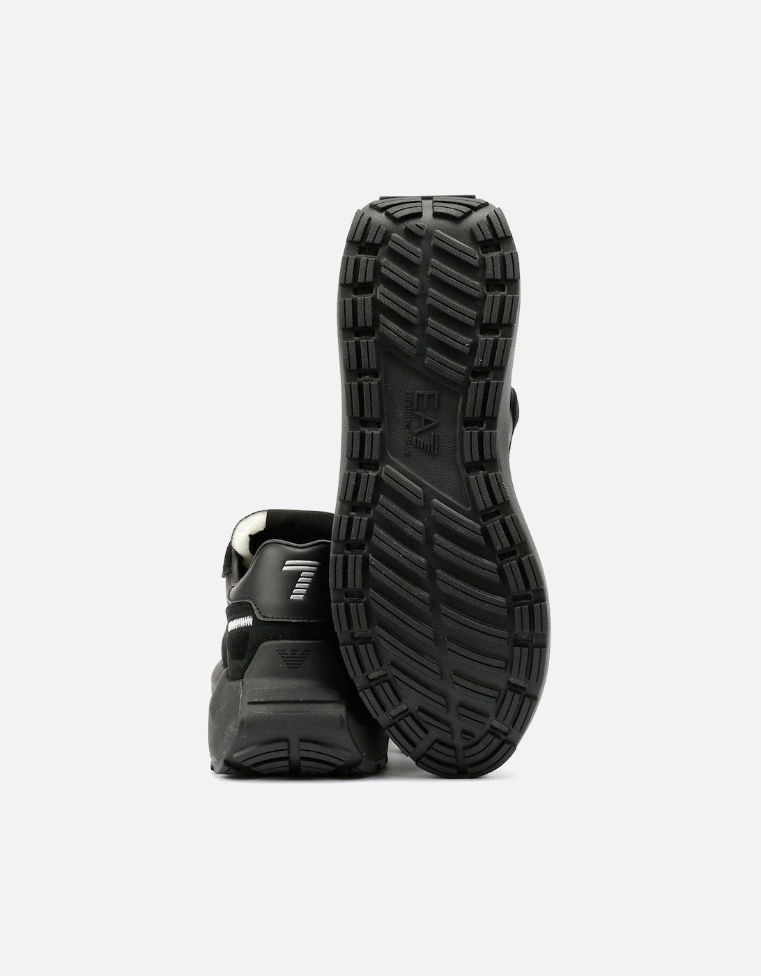 Wader Men's Black/White Trainers
