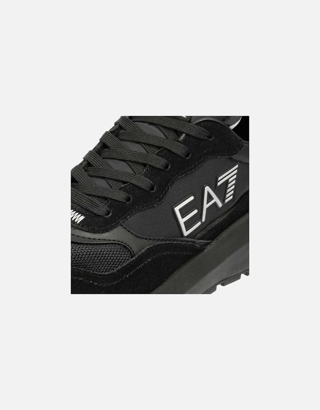 Wader Men's Black/White Trainers