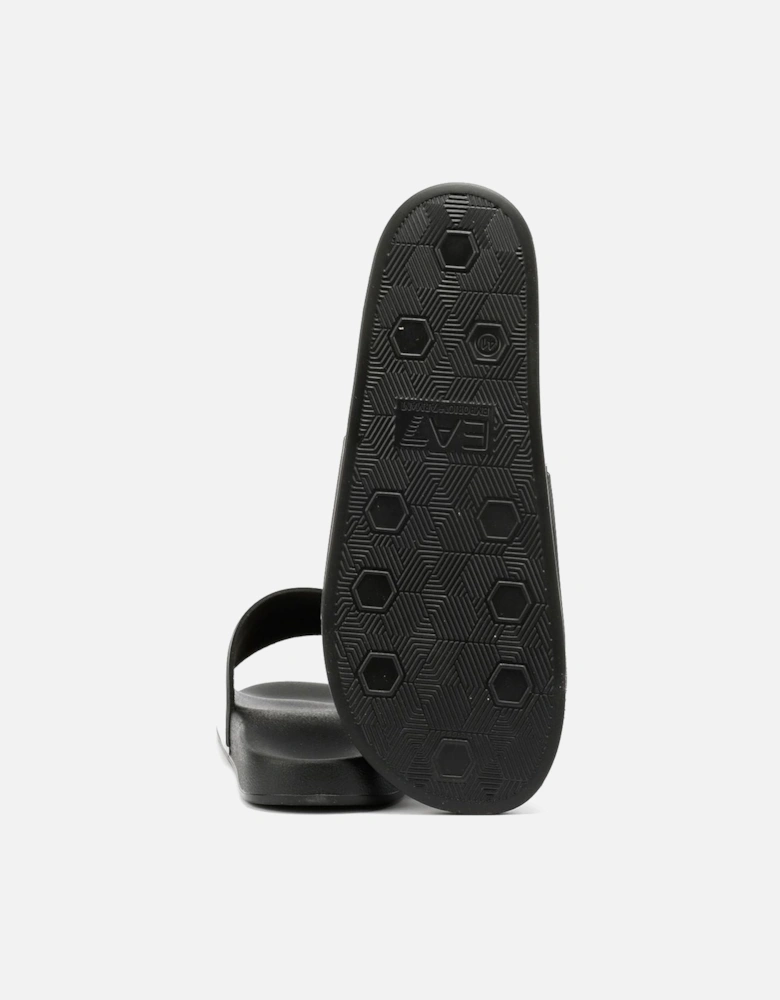 Water Sports Men's Black/Gold Slides
