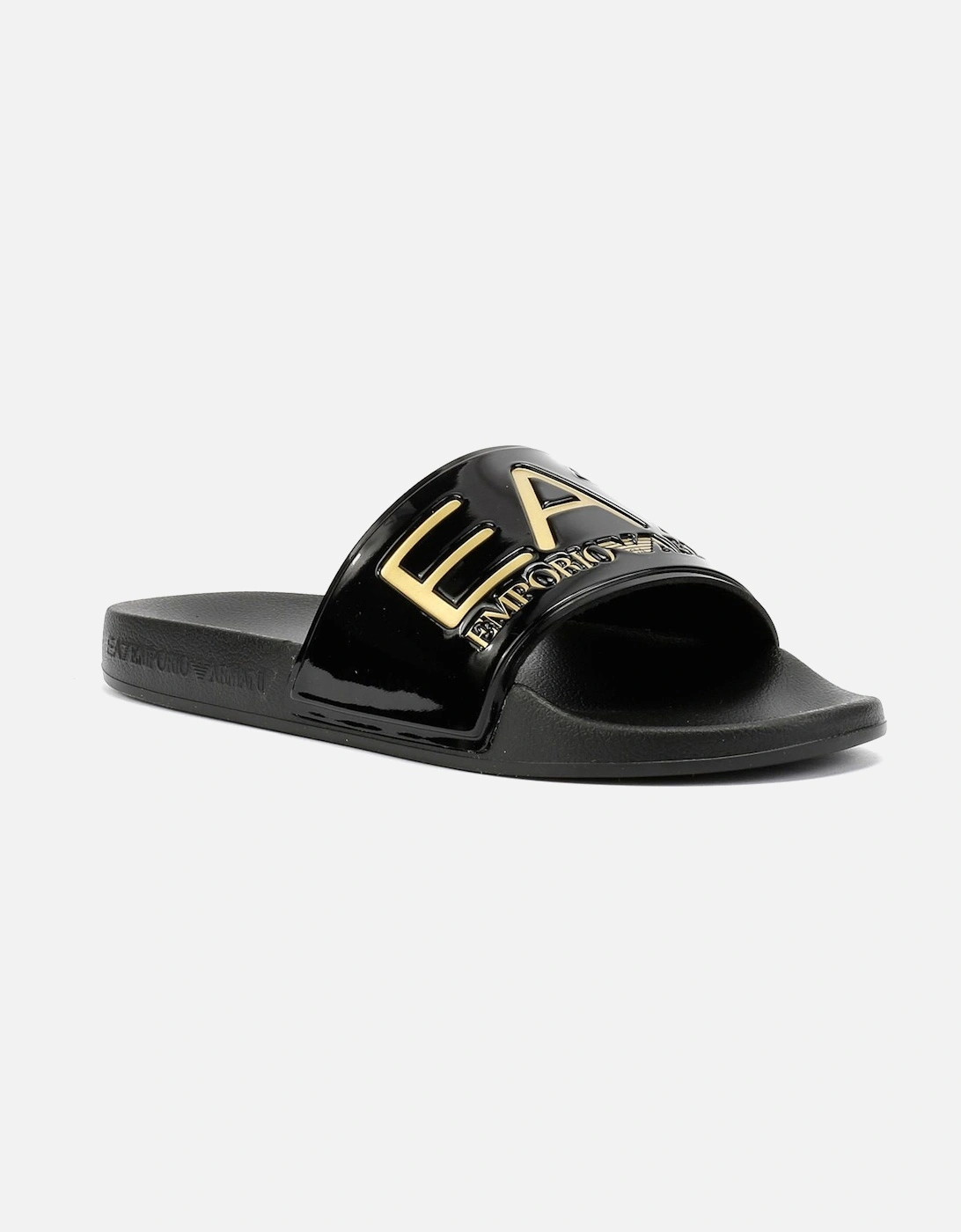 Water Sports Men's Black/Gold Slides
