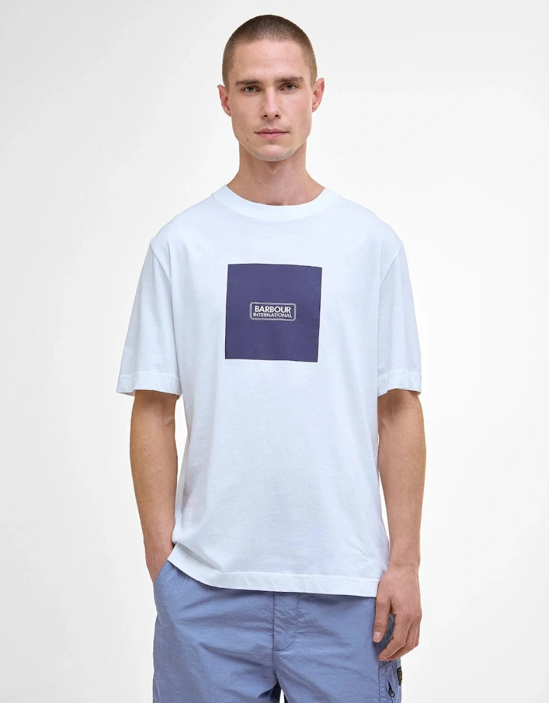 Mass Graphic T-Shirt WH11 White