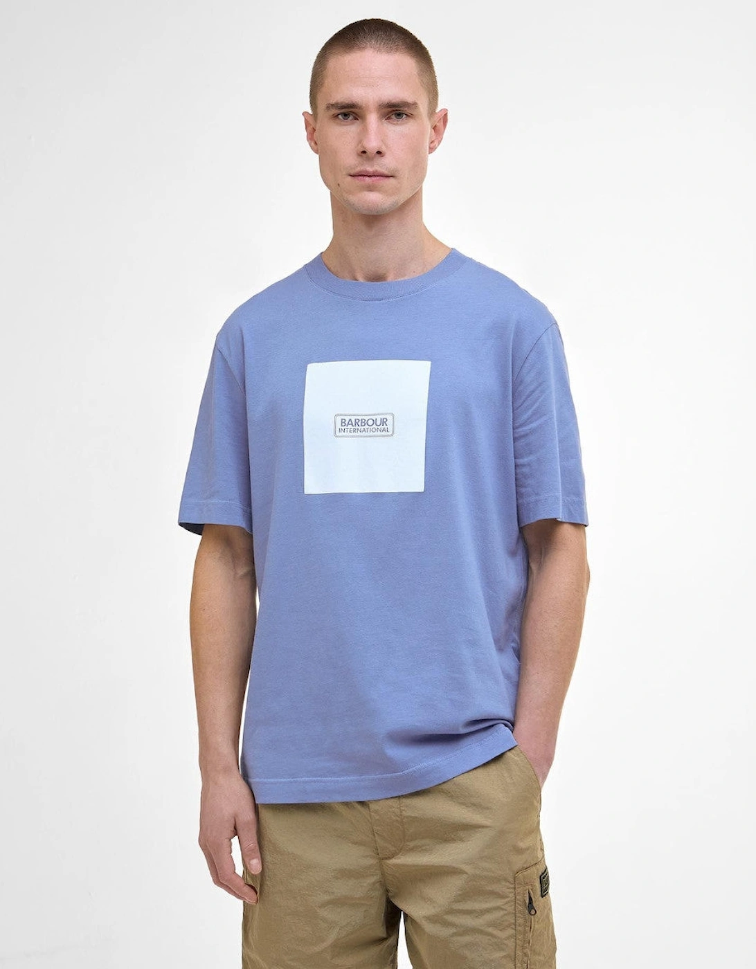 Mass Graphic T-Shirt BU58 Manor Blue