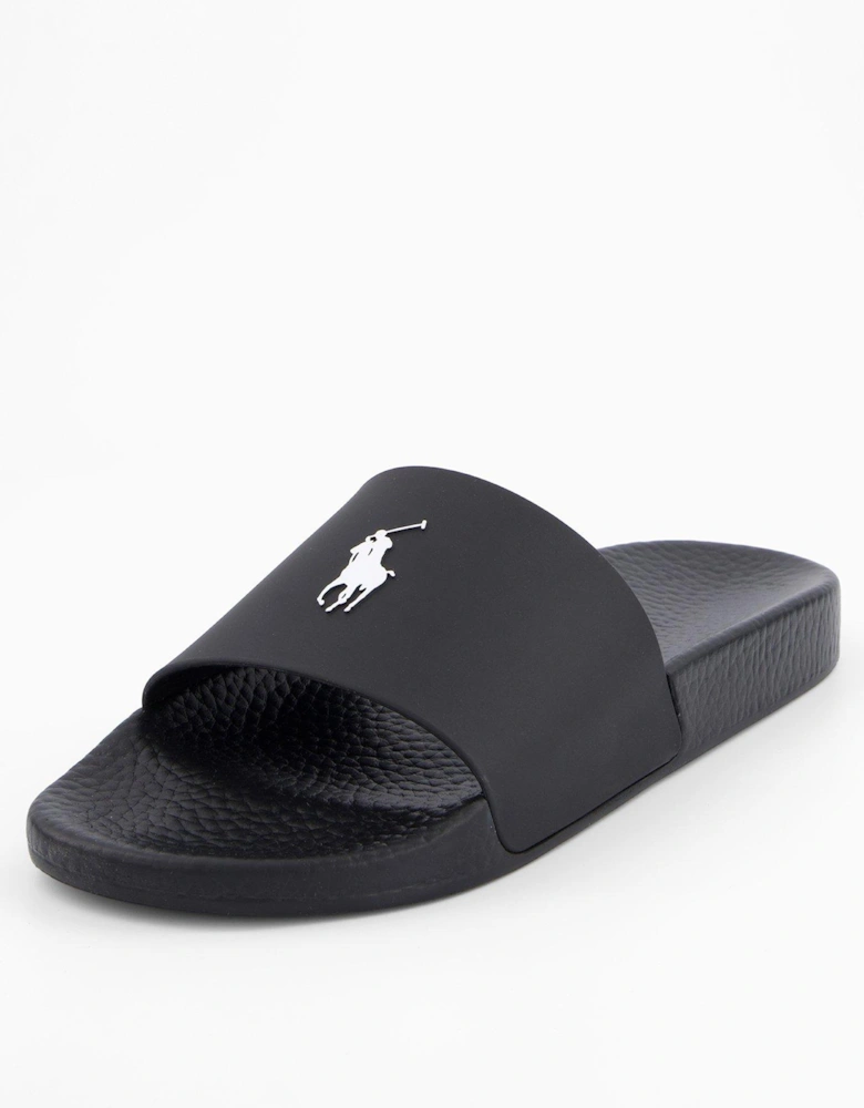 Pool Sliders - Black/White