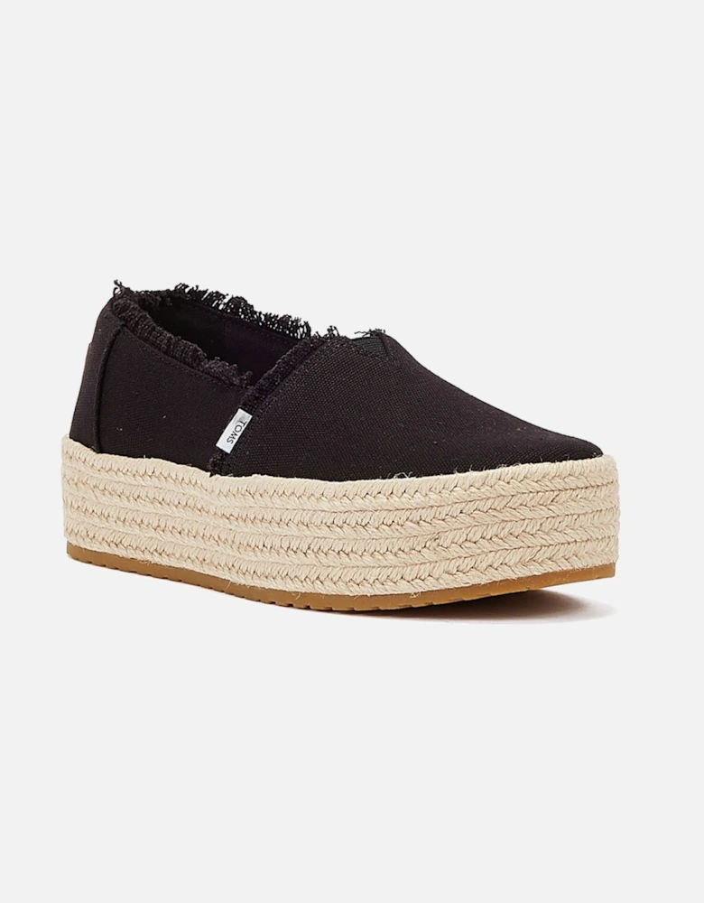 Canvas Valencia Espadrilles Women's Black Sandal