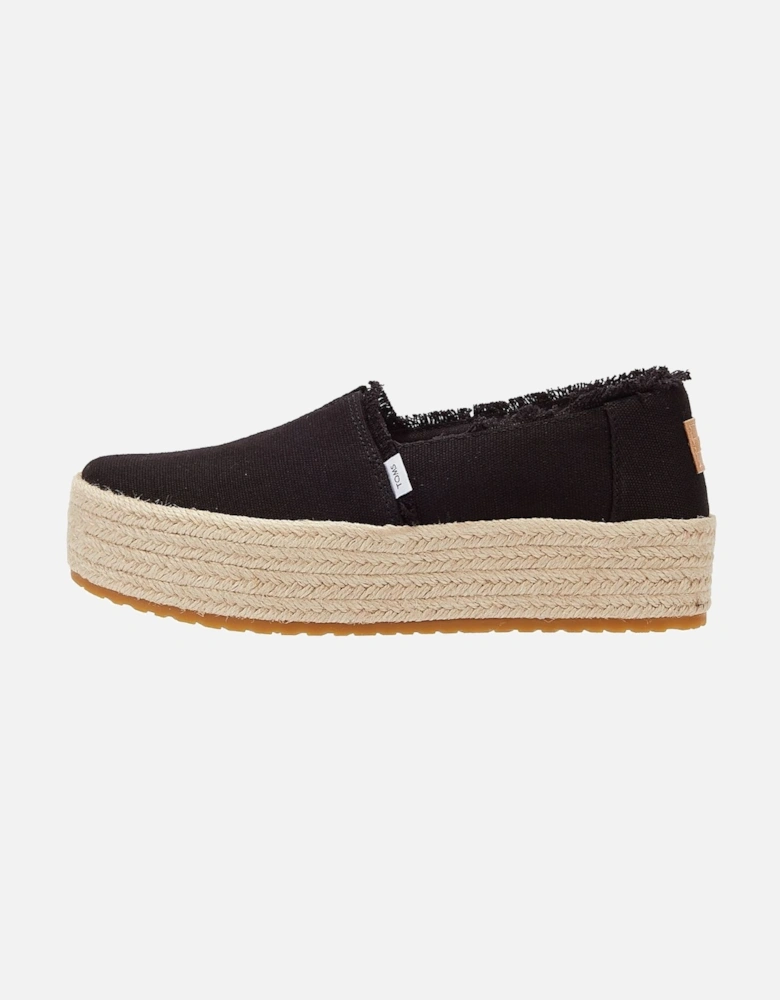 Canvas Valencia Espadrilles Women's Black Sandal