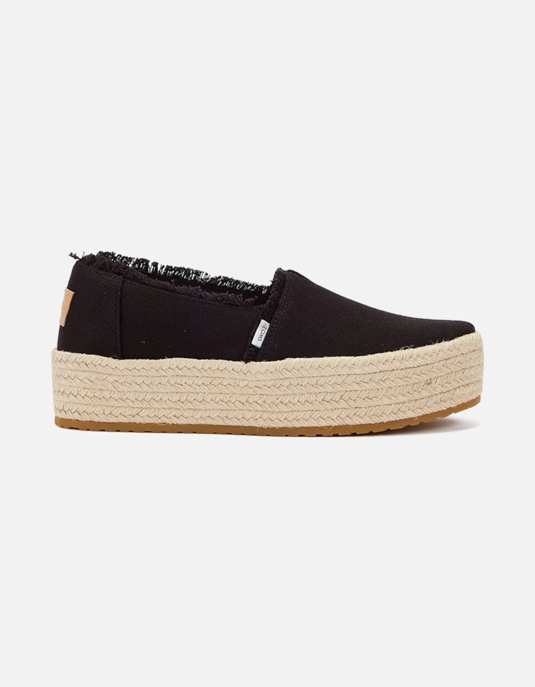 Canvas Valencia Espadrilles Women's Black Sandal