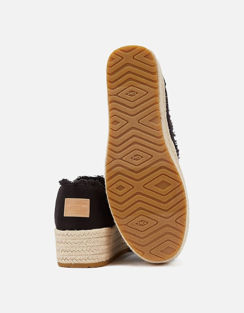 Canvas Valencia Espadrilles Women's Black Sandal