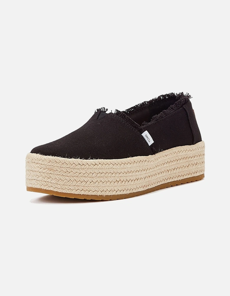 Canvas Valencia Espadrilles Women's Black Sandal
