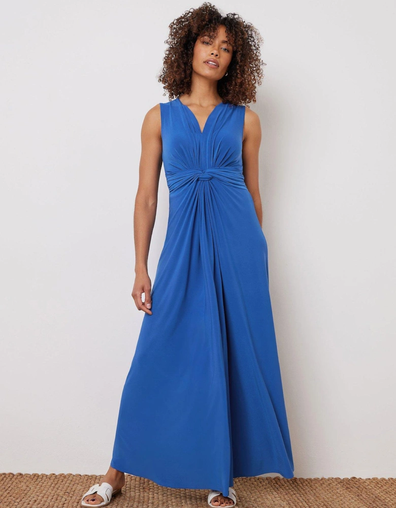 Twist Front Sleeveless Maxi