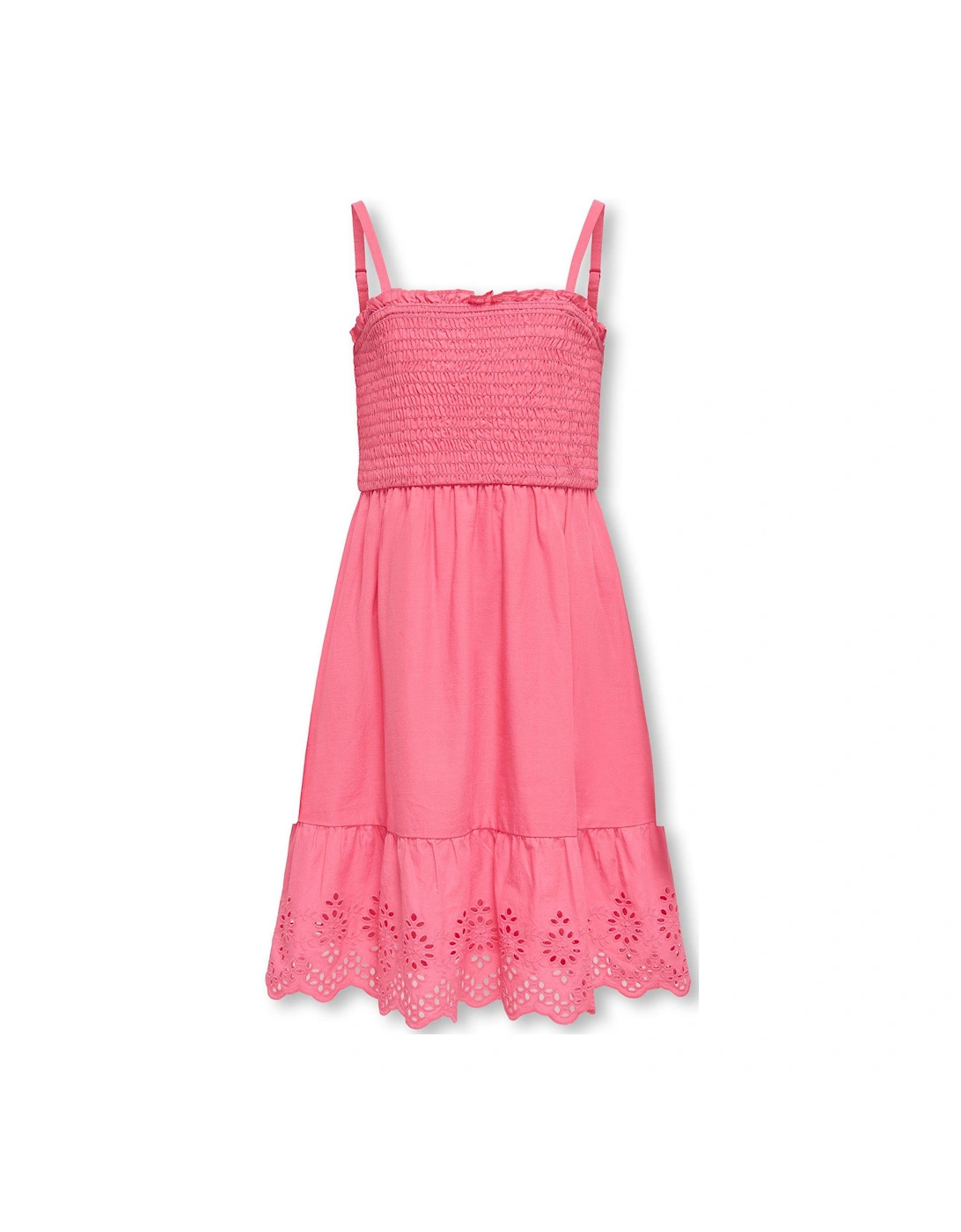 Girls Smocked Strappy Dress - Camelia Rose, 2 of 1