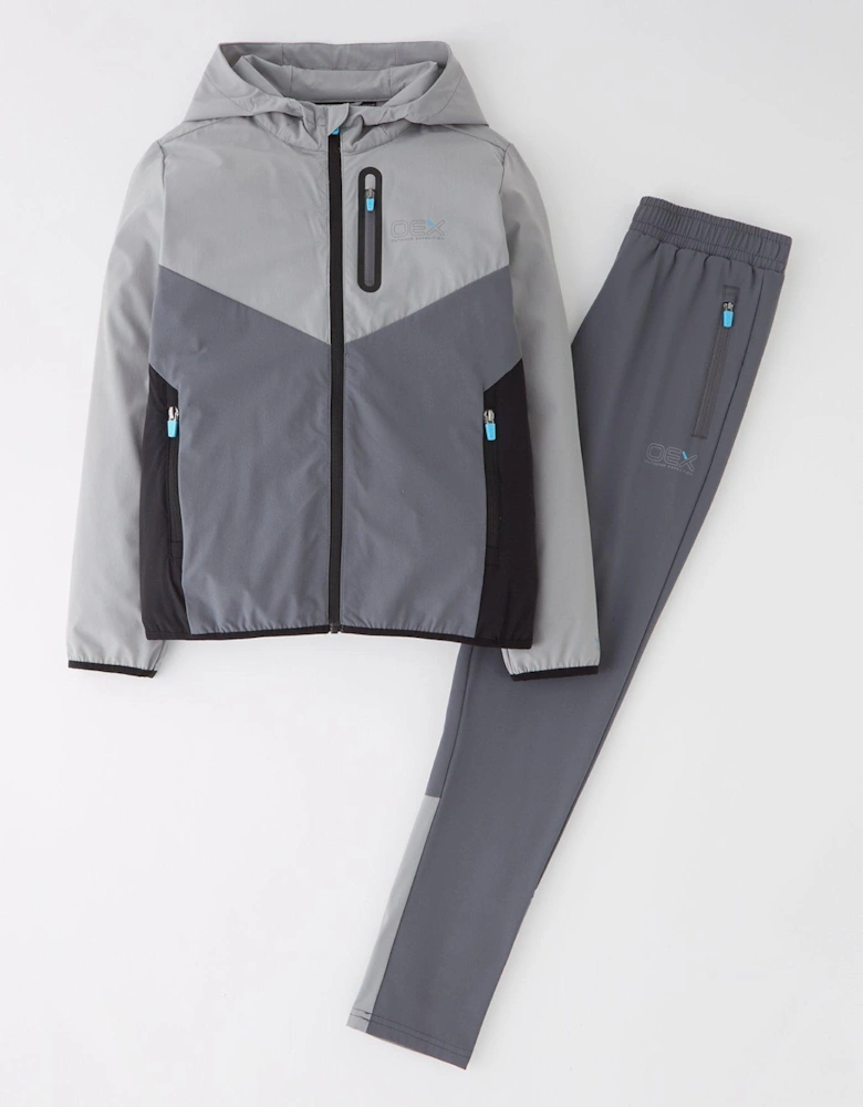Junior Fell Tracksuit Set - Charcoal