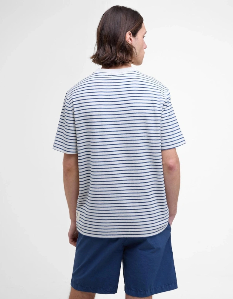 Frensham Stripe T-Shirt BE72  Oatmeal