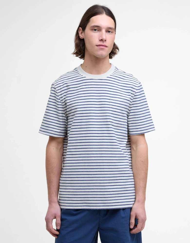 Frensham Stripe T-Shirt BE72  Oatmeal