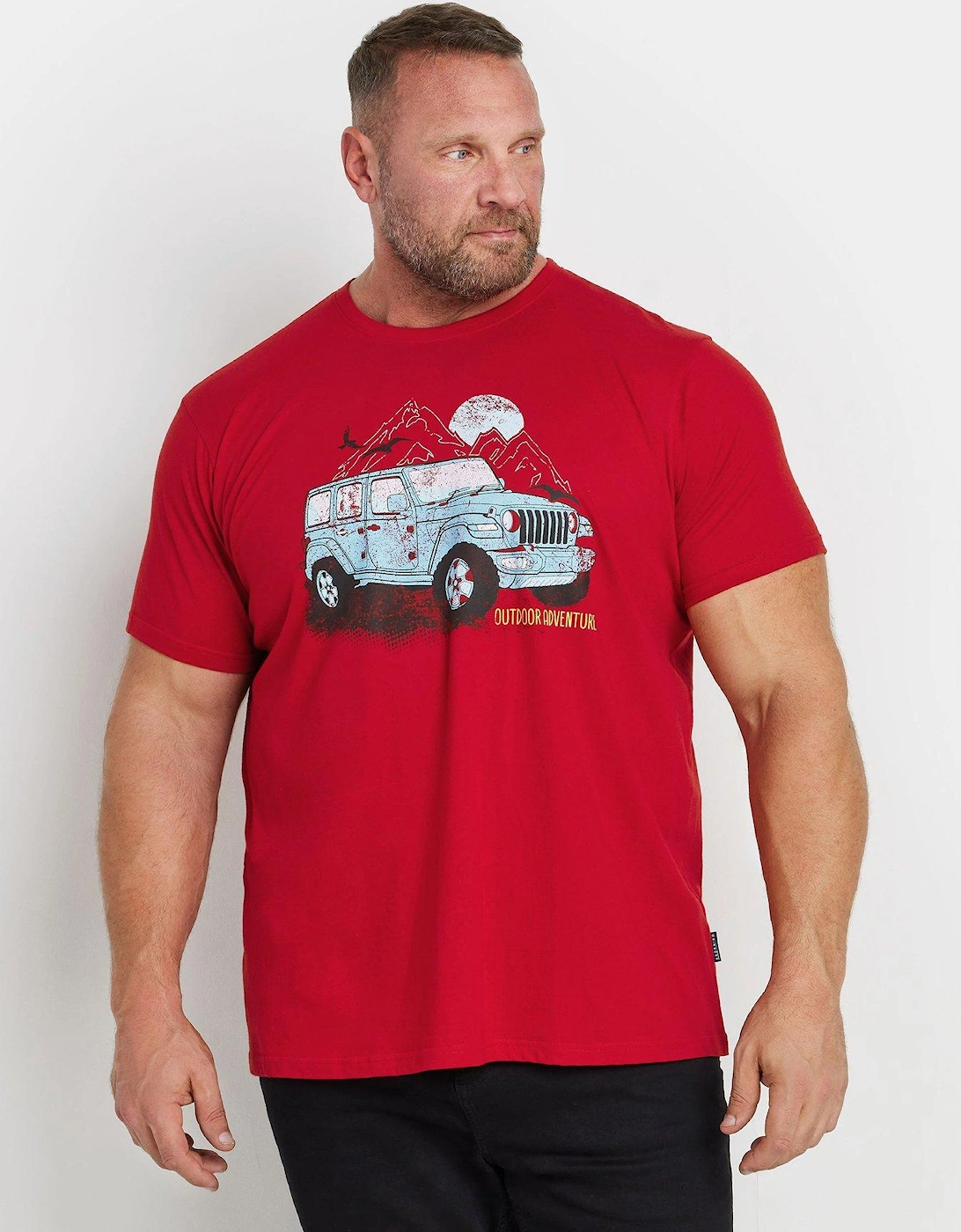 Mountain Jeep T-Shirt - Red, 2 of 1