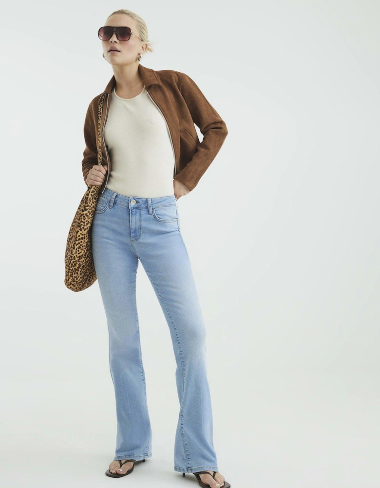 Mid Rise Bootcut Jeans