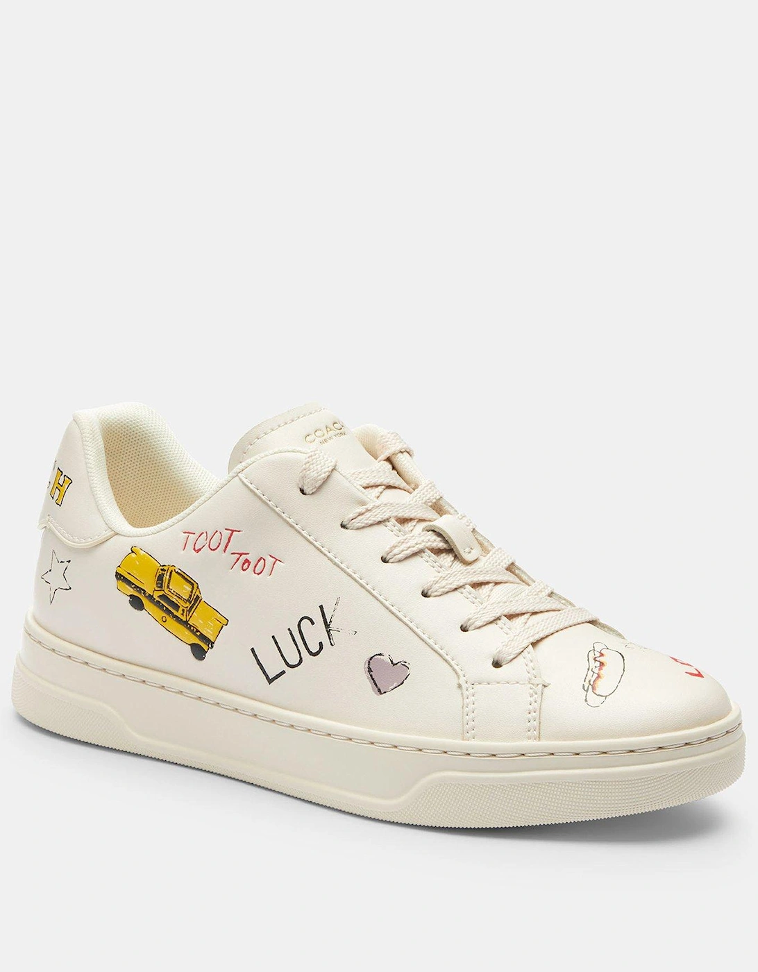 High Line Sneaker With Sketch Print, 2 of 1