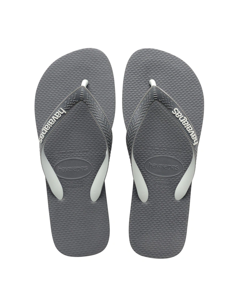 Top Mix Flip Flops - Grey